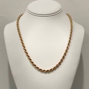 Vintage Monet 20” Rope Chain